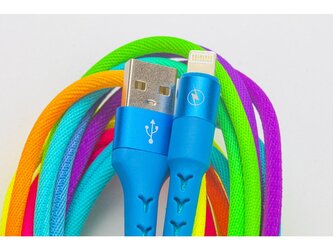 Barevný kabel USB na lightning 1m