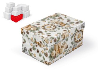 krabice dárková vánoční B-V012-E 24x16x12cm 5371320 krabice dárková vánoční B-V012-E 24x16x12cm 5371320