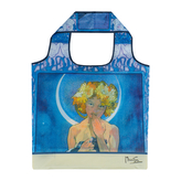 Skládací nákupní taška Alfons Mucha – Luna
