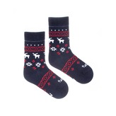 Dětské ponožky Zimník Modré S (23 - 26)