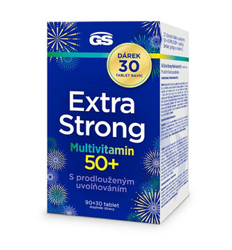 GreenSwan GS Extra Strong Multivitamin 50+, 90 + 30 tablet ZDARMA