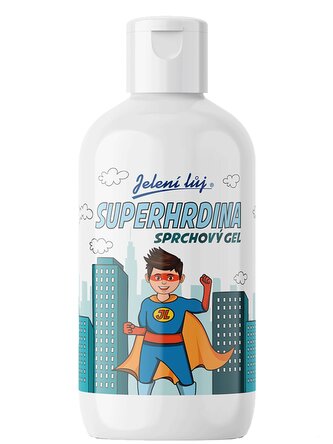 Sprchový gel | Superhrdina - Dětská kosmetika s vůní a příchutí Bubble Gum