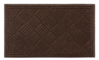 DuraHome Rohož guma & pp, Velvet, hnědá, 45x75 cm DuraHome Rohož guma & pp, Velvet, hnědá, 45x75 cm