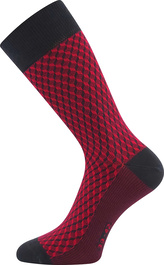 ponožky Žeryk tm.šedá/magenta 43-46 (29-31) 3 páry