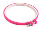 Vyšívací kruh plastový - 1 ks - 3 (Ø15,5 cm) žlutá