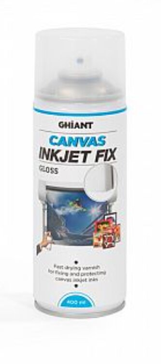 Ghiant - Závěrečný lak ve spreji na plátno - 400 ml - lesklý