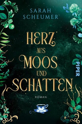 Herz aus Moos und Schatten