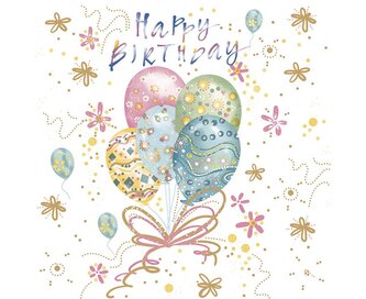 SERWETKA PAP 3W 330X330 BALON PASTEL PM OP20SZT