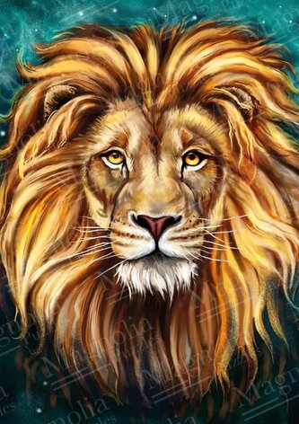 MAGNOLIA Puzzle Lev 1000 dílků