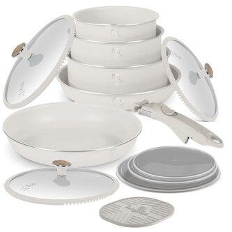 BERLINGERHAUS Sada nádobí s titanovým povrchem 13 ks Sahara Nordic Collection BH-8420 BERLINGERHAUS Sada nádobí s titanovým povrchem 13 ks Sahara Nordic Collection BH-8420
