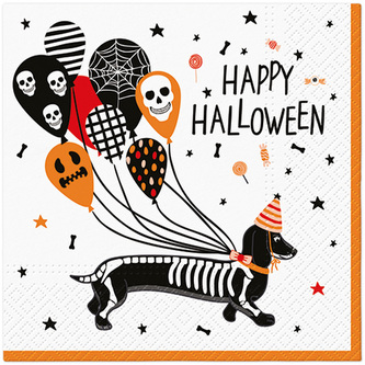 Ubrousky PAW L 33x33cm Spooky dachshund Ubrousky PAW L 33x33cm Spooky dachshund