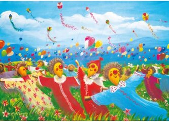 MAGNOLIA Puzzle Karneval strašáků 1000 dílků