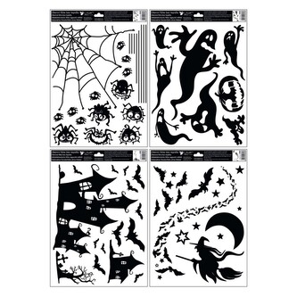 Okenní fólie Halloween 30 × 42 cm (cena je za 1 arch)