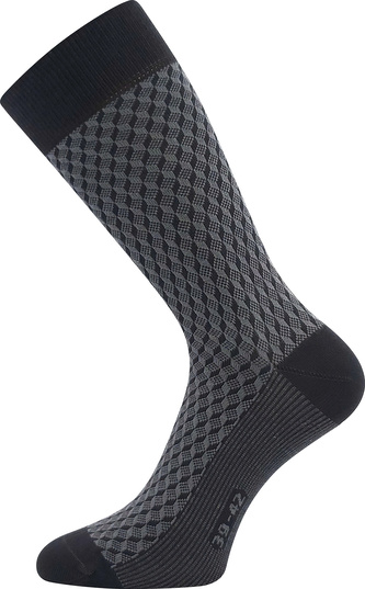 ponožky Žeryk tm.šedá/šedá 39-42 (26-28) 3 páry