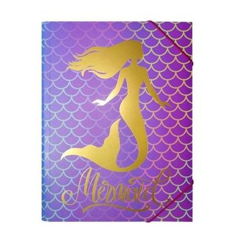 Teczka A4 fioletowa Mermaid