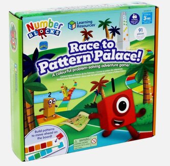 Learning Resources - Hra Numberblocks - Závod do paláce vzorů Learning Resources - Hra Numberblocks - Závod do paláce vzorů