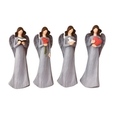 Anděl Pruel šedý 20 cm