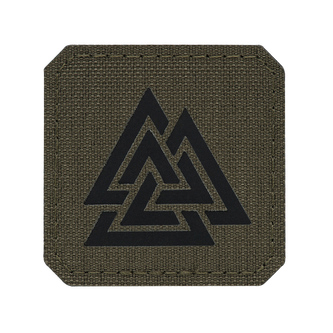 Nášivka M-Tac Valknut Laser Cut - olivová-černá Nášivka M-Tac Valknut Laser Cut - olivová-černá