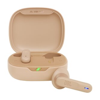JBL Vibe Flex Bezdrátová Sluchátka Beige JBL Vibe Flex Bezdrátová Sluchátka Beige