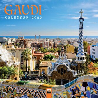 Gaudí - Antoni Gaudí 2026 - Original Flame Tree Publishing-Kalender [Kalender]