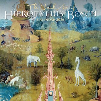 The Weird Art of Hieronymous Bosch - Die ungewöhnliche Kunst des Hieronymus Bosch 2026 - Original Flame Tree Publishing-Kalender
