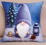 Vánoční polštář s 3D aplikací GNOMINO V. 40x40 cm Mybesthome