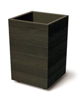 Květináč MADERA SQUARE ECO WOOD 38,5 cm - barva: kávová ECO