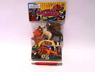 Zwierzęta domowe 6szt 12cm HHS042 04017