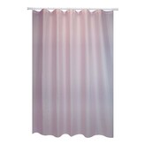 MSV sprchový závěs, růžový, 180 x 200 cm, polyester, s kroužky