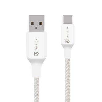 Tactical Stitch Thread Cable USB-A/USB-C 2m White Tactical Stitch Thread Cable USB-A/USB-C 2m White