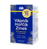 GreenSwan GS Vápník, hořčík, zinek 130 + 10 tablet ZDARMA