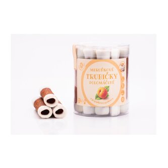 Trubičky ovocné polomáčené meruňka 220 g   BIOPRODUKT JT