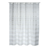 MSV sprchový závěs AMALFI, bílý, 180 x 200 cm, polyester, s kroužky