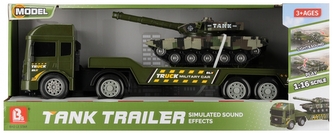 Auto wojskowe z akcesoriami MEGA CREATIVE 568831