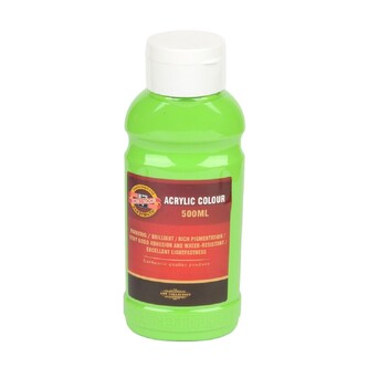 Koh-i-noor 1627/0500 - akrylová barva 500 ml, zeleň světlá Koh-i-noor 1627/0500 - akrylová barva 500 ml, zeleň světlá