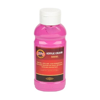 Koh-i-noor 1627/0315 - akrylová barva 500 ml, magenta