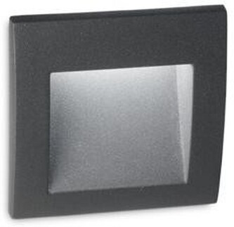 WIRE AP venkovní nástěnné zápustné svítidlo LED 1,5W 55lm 3000K 9cm IP65, antracitové