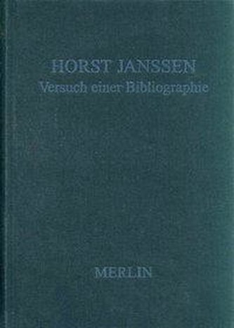 Horst Janssen - Versuch einer Bibliographie