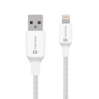Tactical Stitch Thread Cable USB-A/Lightning 0.3m White