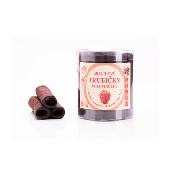Trubičky ovocné polomáčené malina 220 g   BIOPRODUKT JT