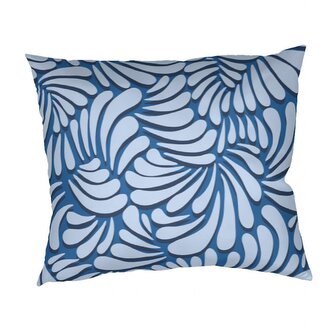 Dadka Povlak na polštář bavlna Iluze 2 světle modrá 40x50 cm