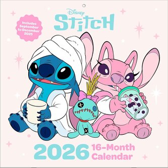 Nástěnný kalendář Lilo & Stitch 2026 (16 měsíců) Nástěnný kalendář Lilo & Stitch 2026 (16 měsíců)