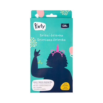 Svíticí čelenka jednorožec