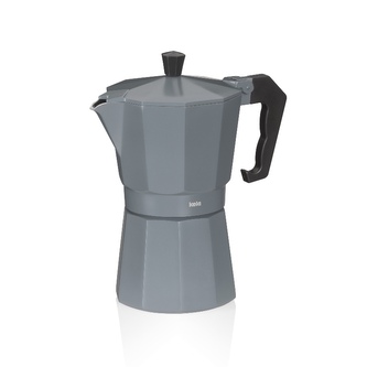 KELA Konvice na espresso tmavě šedá 19,0cm 9,0cm 300 ml KL-10561 KELA Konvice na espresso tmavě šedá 19,0cm 9,0cm 300 ml KL-10561