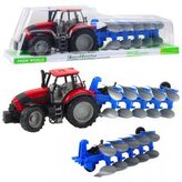Traktor rolniczy z pługiem
