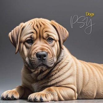 Kalendarz ścienny duży 2026 Psy\n KD-20