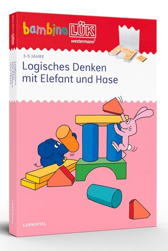 bambinoLÜK-Set. Kindergarten/Vorschule Logisches Denken mit Elefant und Hase