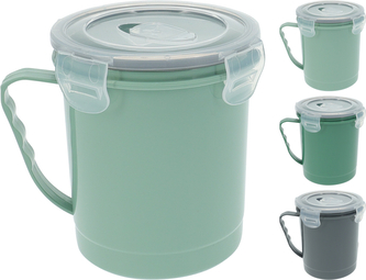 KUBEK DO MIKROFALI 600ML 3ASS CLR KUBEK DO MIKROFALI 600ML 3ASS CLR