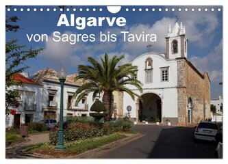 Algarve von Sagres bis Tavira (Wandkalender 2026 DIN A4 quer), CALVENDO Monatskalender