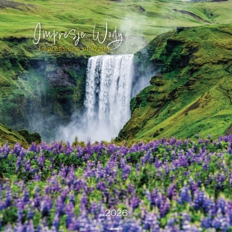 Kalendarz ścienny duży 2026 Impresje wody\n KD-10